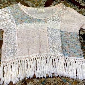 Small Bohemian shirt from Nick and Mi boutique